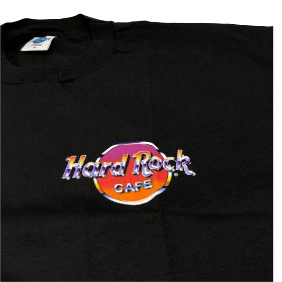 Vintage Hard Rock Cafe T Shirt Honolulu 90s Single Stitch Sz XXL Made in USA NEW - Picture 4 of 5